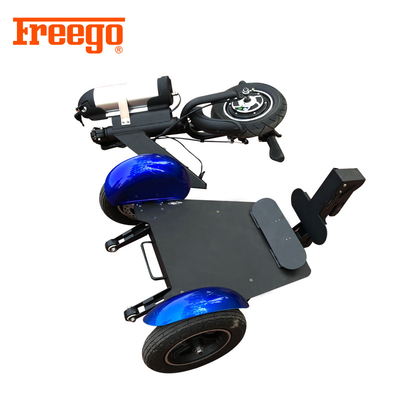 Scooter de mobilité motorisé par fibre de carbone pour des aînés 2-4 heures chargeant le temps