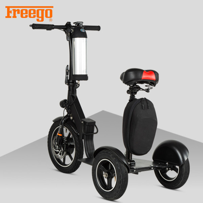 Noircissez le scooter motorisé de mobilité, vieille charge maximum du scooter 100KG de mobilité de personne