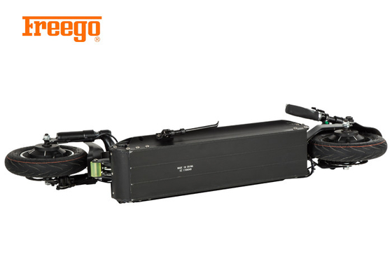Double frein 10&quot; scooter électrique de patin de roue avec le moteur sans brosse de bande de frottement puissant