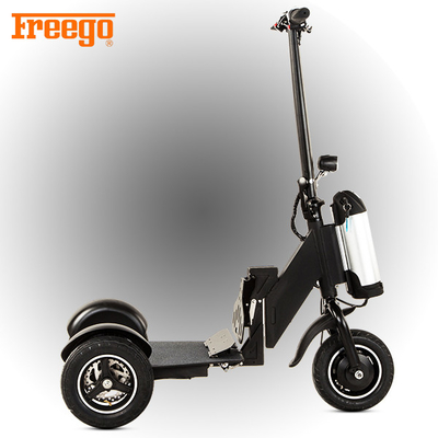 Moteur sans brosse pliant les scooters handicapés de mobilité, scooter de mobilité de 3 roues