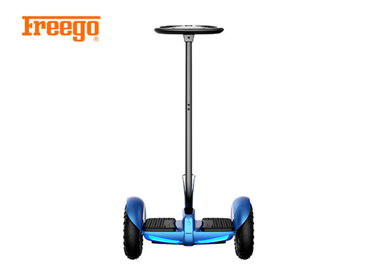 L'individu à la mode équilibrant le scooter motorisé, tiennent le scooter de deux roues