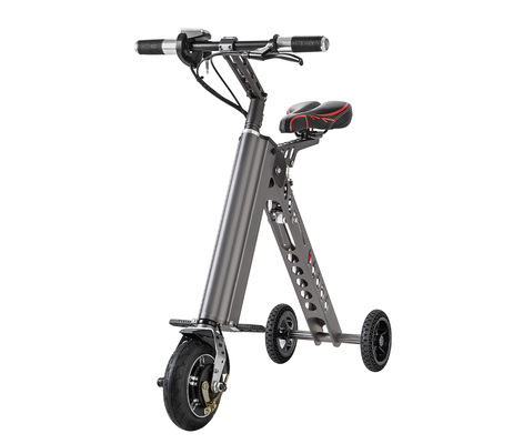 Le vélo électrique pliable de 8 pouces/trois roulent le vélo se pliant avec l'OEM d'absorption des chocs