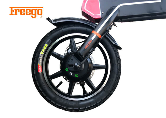 Vélo électrique pliable à moteur de 8 pouces pour l'équitation confortable d'adolescent
