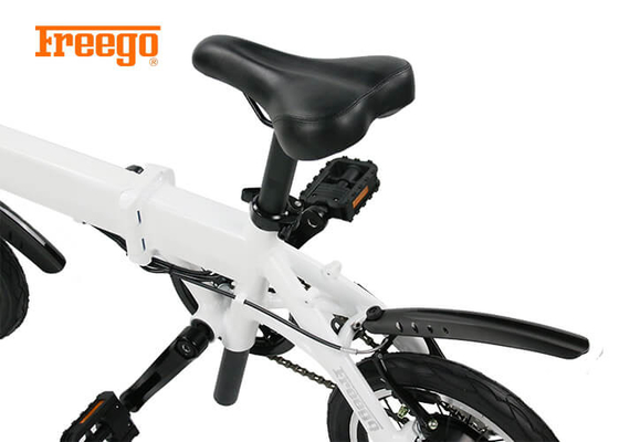 Alliage d'aluminium 14' vélo électrique pliable commode pour porter 2 ou 3 heures chargeant le temps