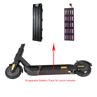Paquet électrique électrique partagé de batterie de scooter des pièces de rechange 36v 12.5AH de scooter
